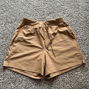 Old Navy Active Beige High-Rise Shorts